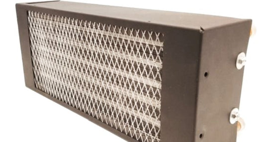 Auxiliary Space Heater, 12 VDC, 5/8 Fitting Rear Exit image 1