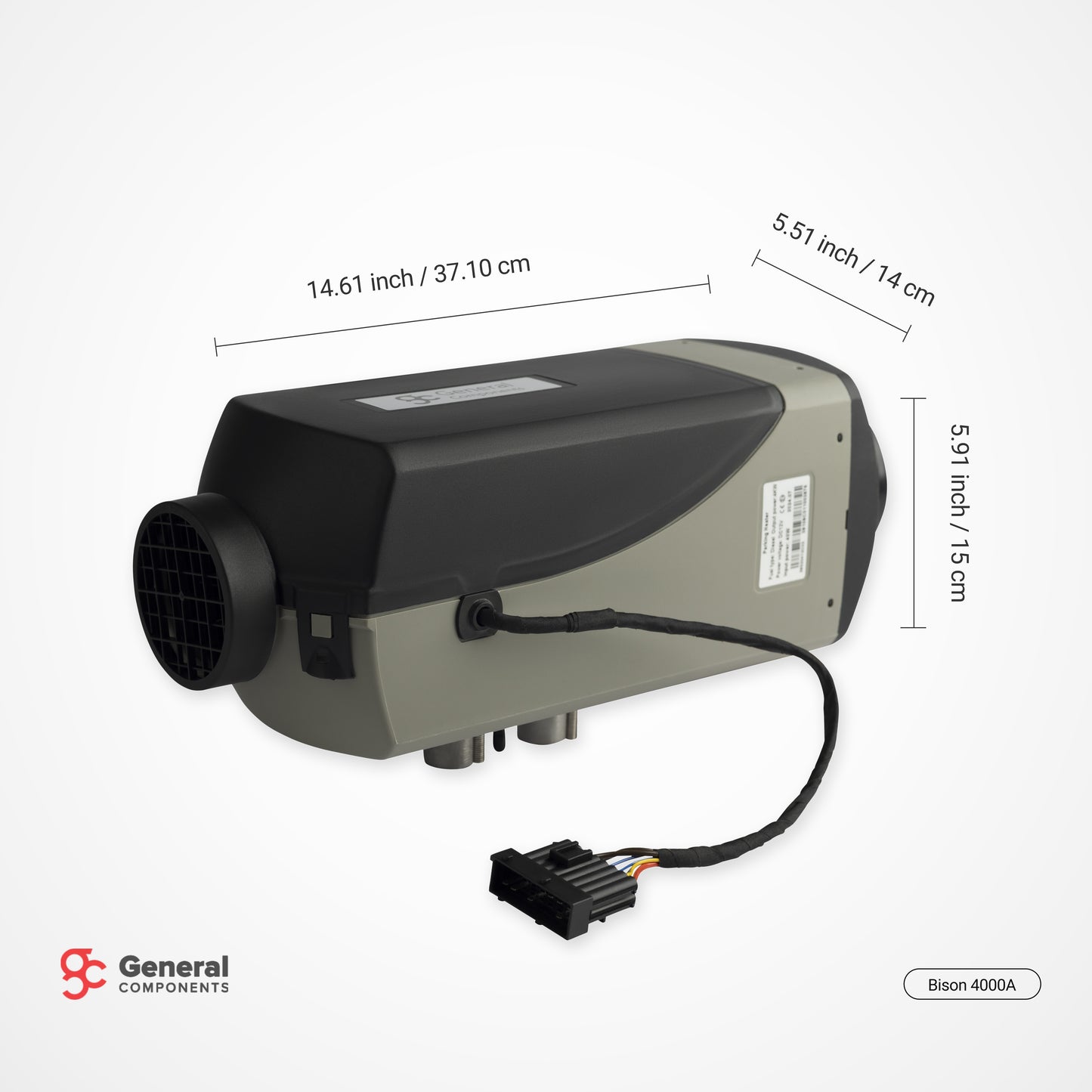 BISON 4000A Marine Heater Kit