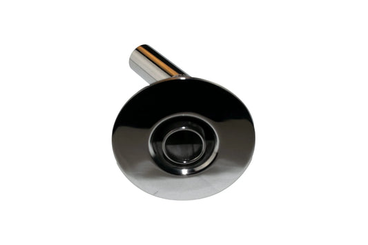 Thru Hull Fitting, 24 mm, 90° Base, Angled Connector, Boltless image 1