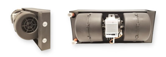 Auxiliary Space Heater, 24 VDC, 5/8 Fitting Rear Exit image 0