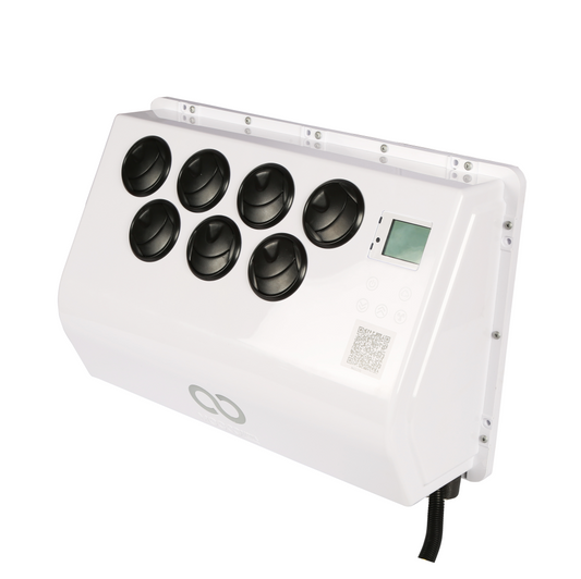 Rear Wall AC Evaporator, 6800 BTU, 12V image 0