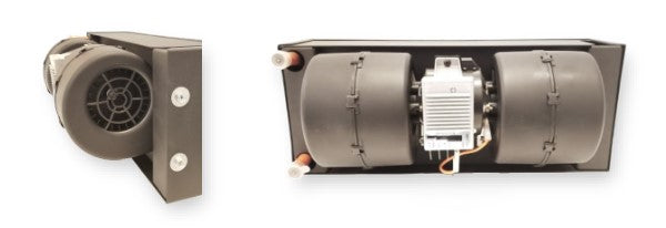 Auxiliary Space Heater, 12 VDC, 5/8 Fitting Rear Exit image 0