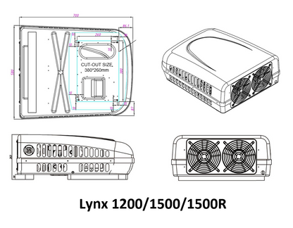 Rooftop AC/Heater Kit, 6000 BTU, 24V image 3